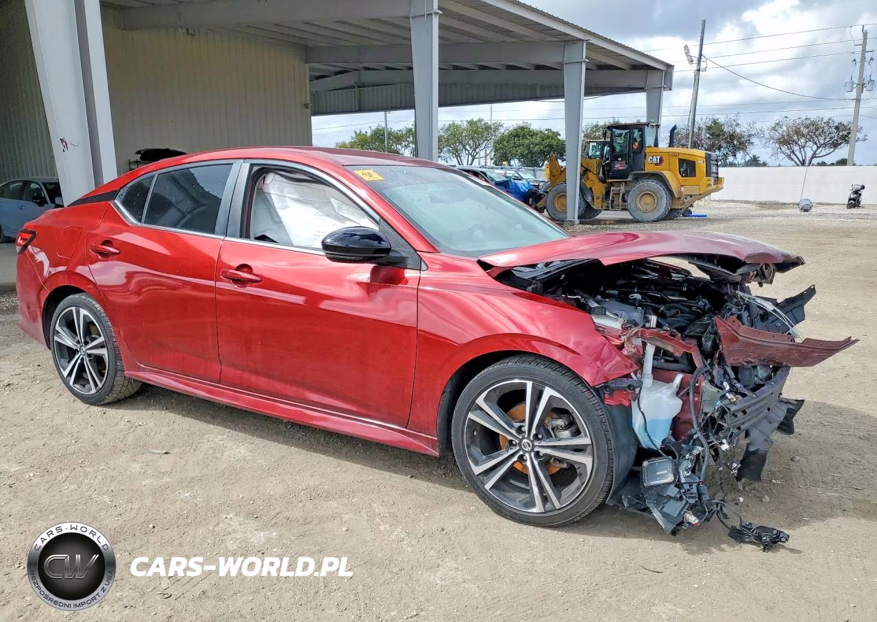 2021 Nissan Sentra Sr VIN:3N1AB8DV3MY256442 - 4