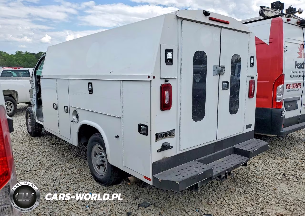 2018 Chevrolet Express Utility - Service Truck VIN:1GB0GRFG0J1242209 - 2