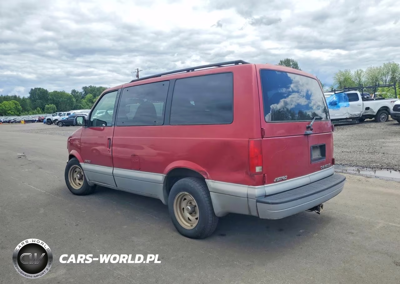 1999 Chevrolet Astro VIN:1GNDM19W9XB138810 - 2