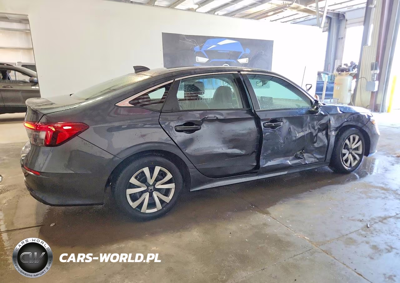2025 Honda Civic Lx VIN:2HGFE2F23SH598228 - 3