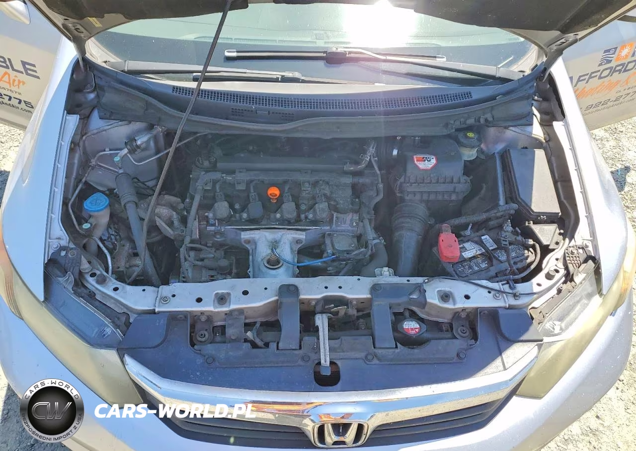 2012 Honda Civic Natural Gas VIN:19XFB5F58CE000599 - 11