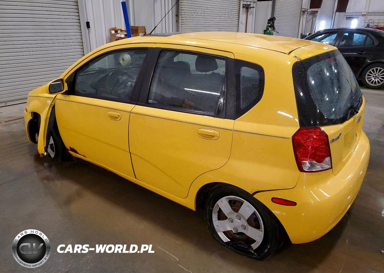 2007 Chevrolet Aveo Base VIN:KL1TD66657B770250 - 2