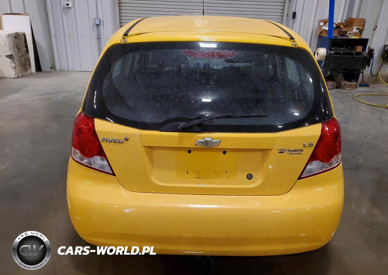 2007 Chevrolet Aveo Base VIN:KL1TD66657B770250 - 6