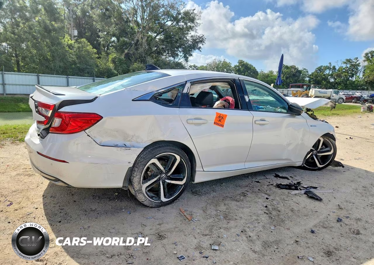 2022 Honda Accord Hybrid Sport VIN:1HGCV3F25NA038156 - 3
