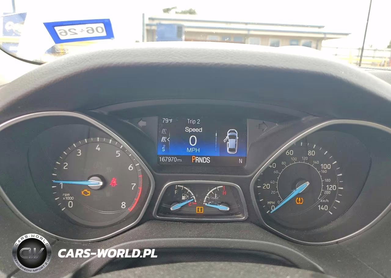 2016 Ford Focus Titanium VIN:1FADP3J27GL369208 - 9