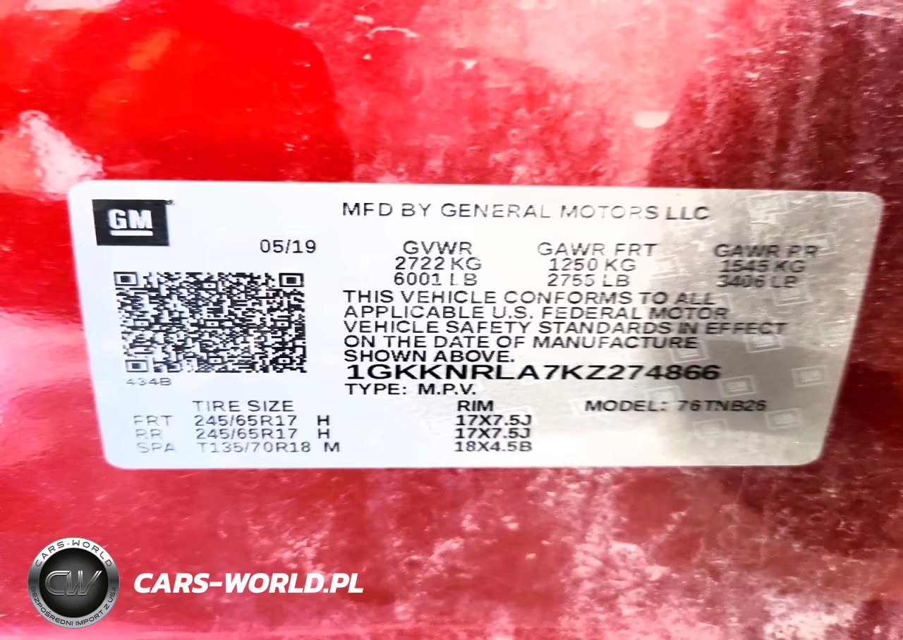 2019 GMC Acadia Sle VIN:1GKKNRLA7KZ274866 - 13