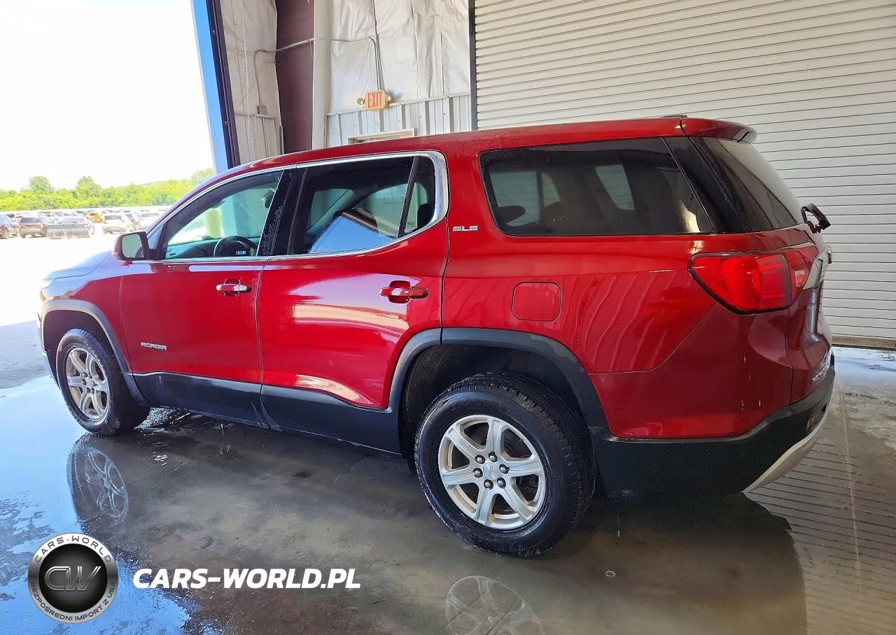 2019 GMC Acadia Sle VIN:1GKKNRLA7KZ274866 - 2