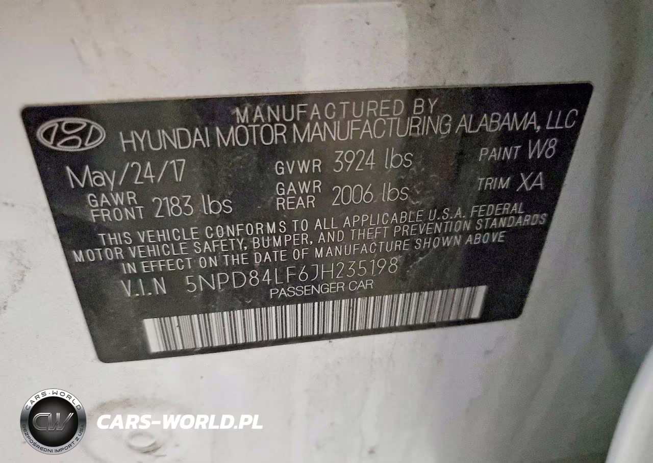 2018 Hyundai Elantra Sel VIN:5NPD84LF6JH235198 - 12