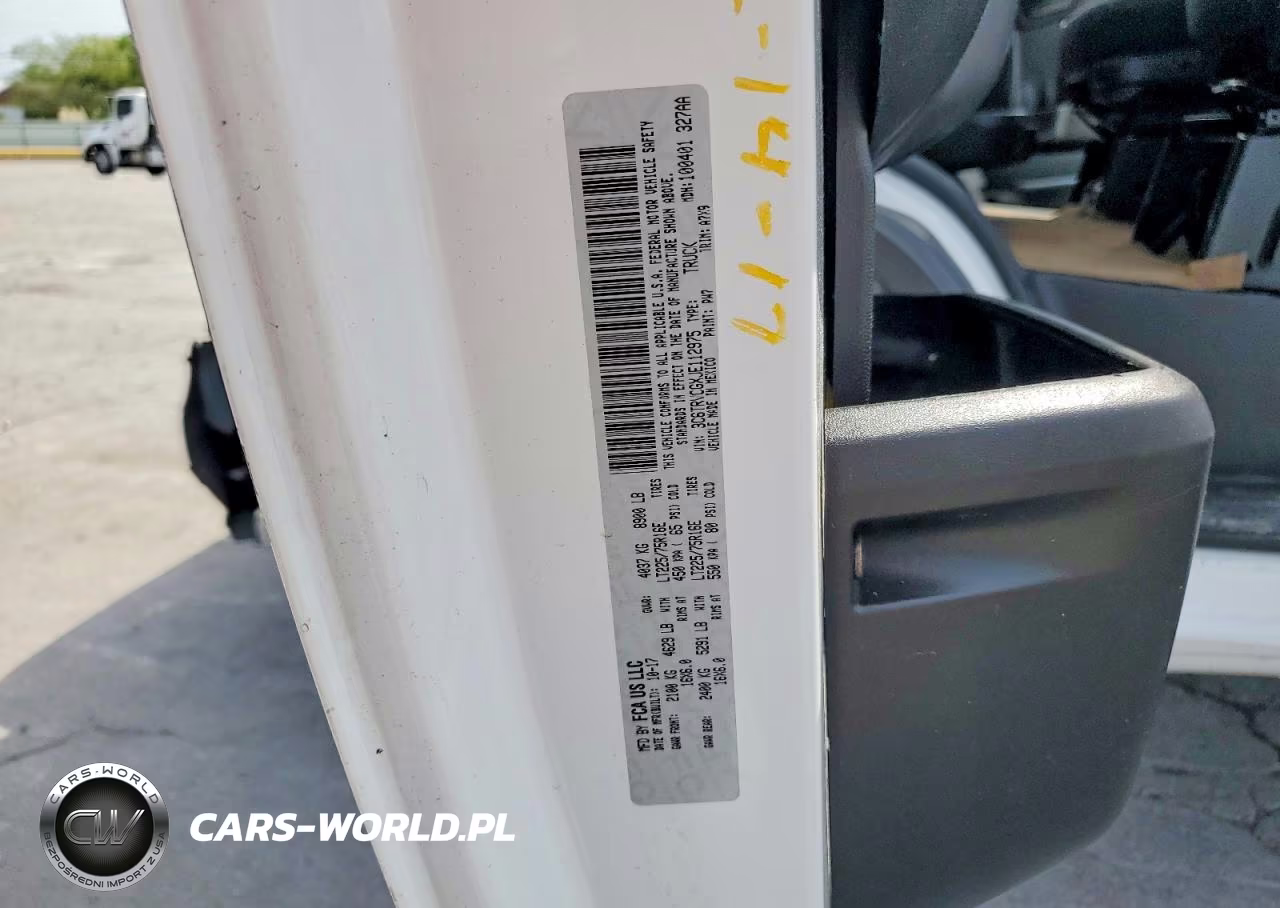 2018 RAM PROMASTER 2500 2500 HIGH VIN:3C6TRVCGXJE112975 - 13