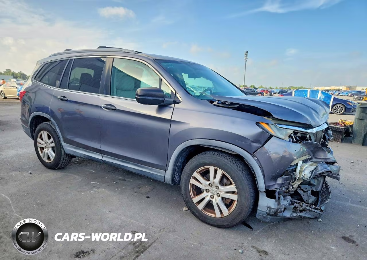 2016 Honda Pilot Lx VIN:5FNYF5H18GB015790 - 4