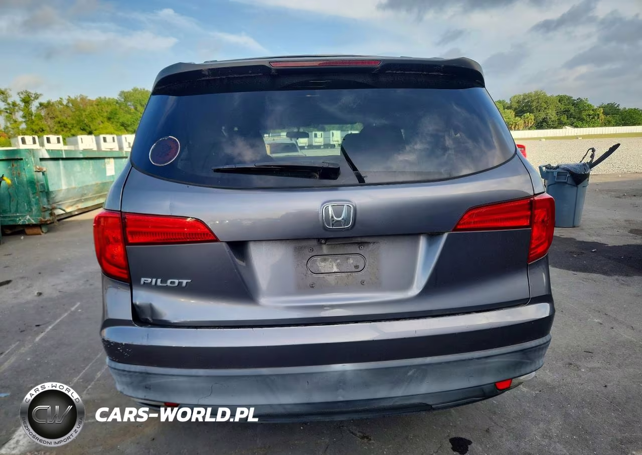 2016 Honda Pilot Lx VIN:5FNYF5H18GB015790 - 6