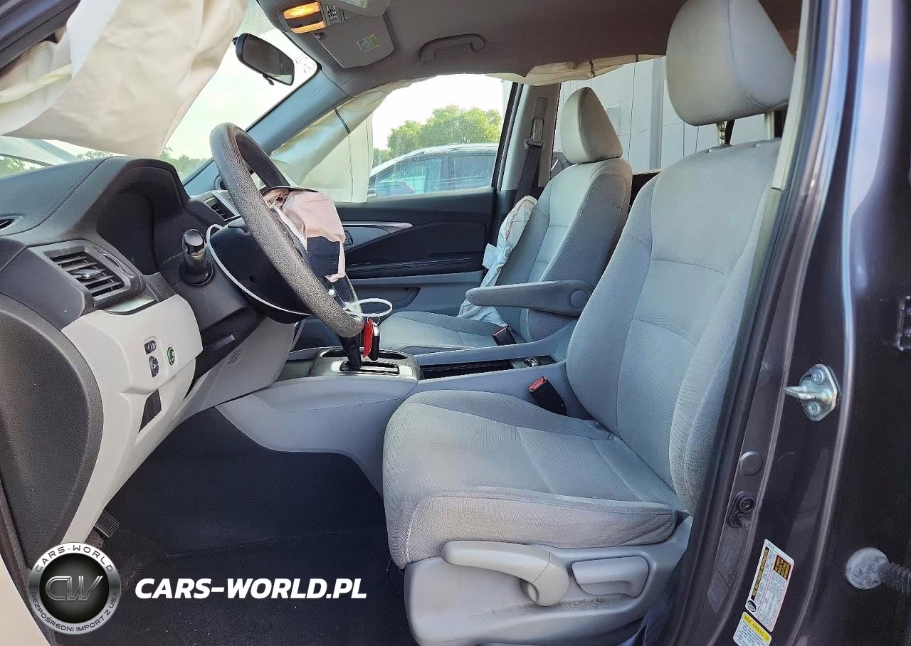 2016 Honda Pilot Lx VIN:5FNYF5H18GB015790 - 7