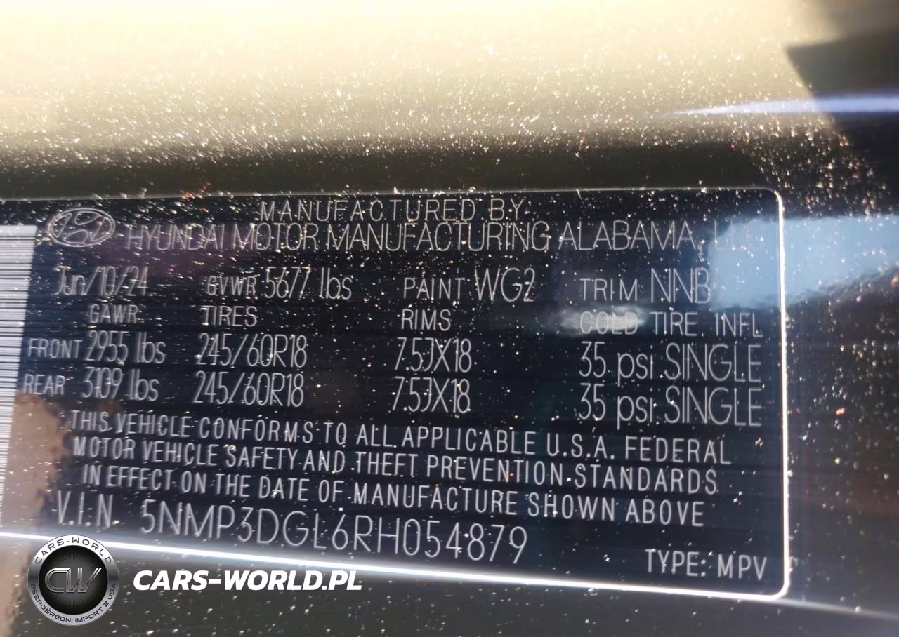 2024 Hyundai Santa Fe Xrt VIN:5NMP3DGL6RH054879 - 13