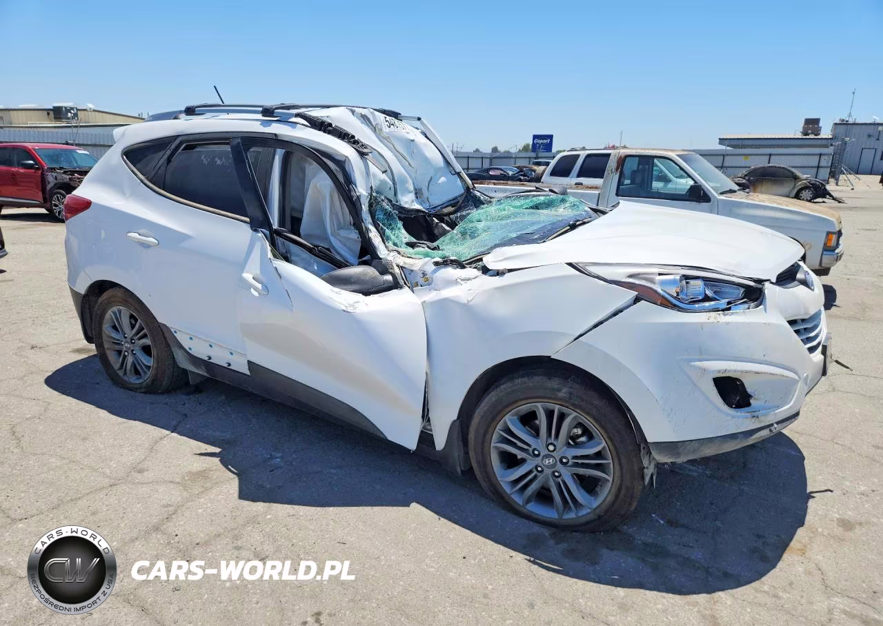 2015 Hyundai Tucson Se VIN:KM8JU3AGXFU100478 - 4