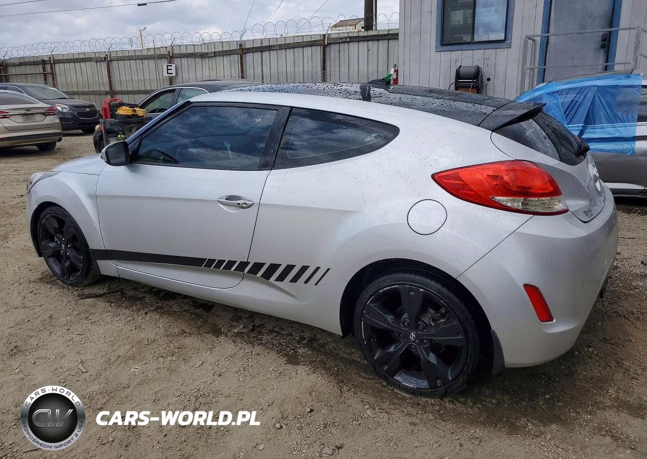 2013 Hyundai Veloster Base VIN:KMHTC6AD4DU101111 - 2