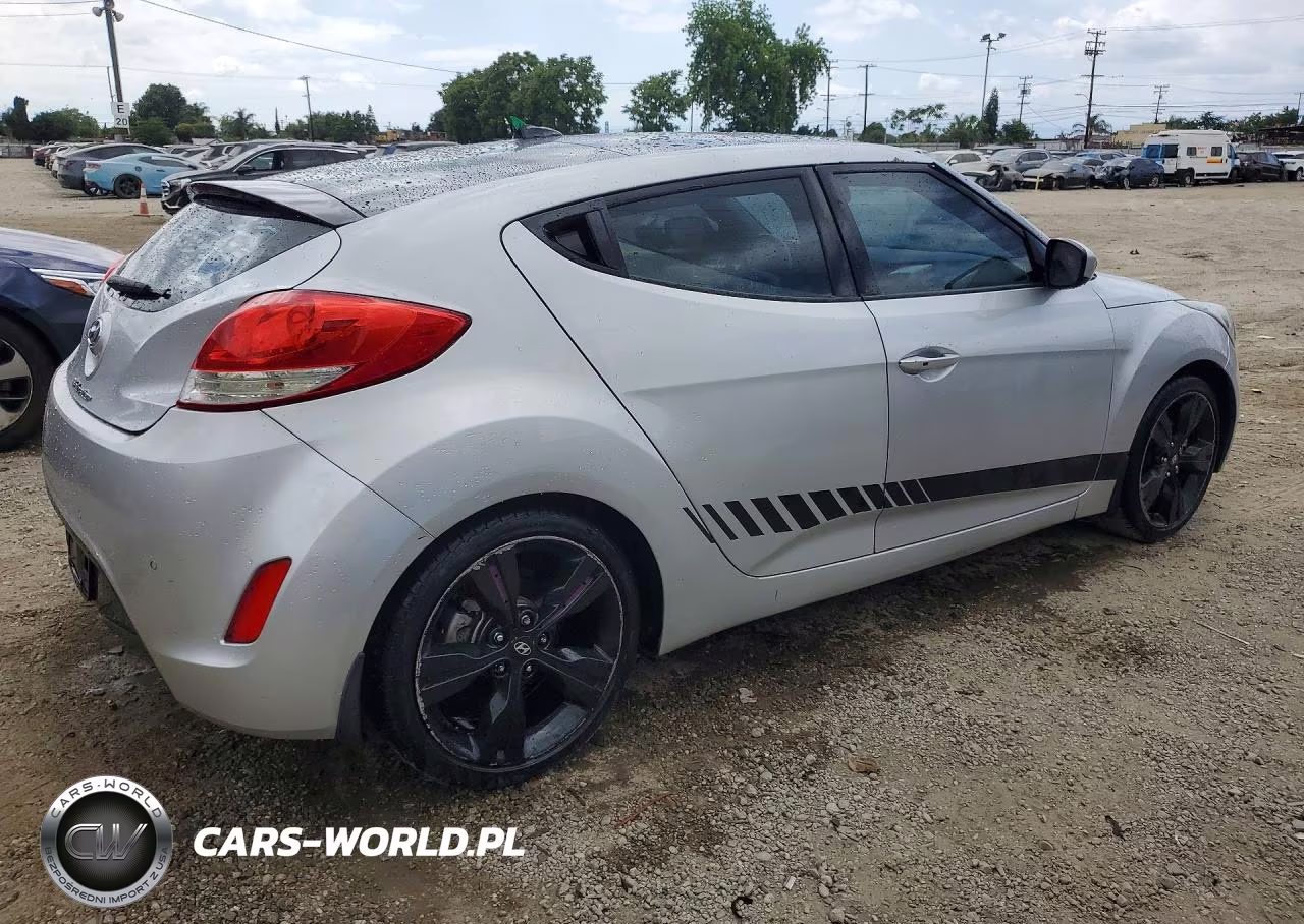 2013 Hyundai Veloster Base VIN:KMHTC6AD4DU101111 - 3