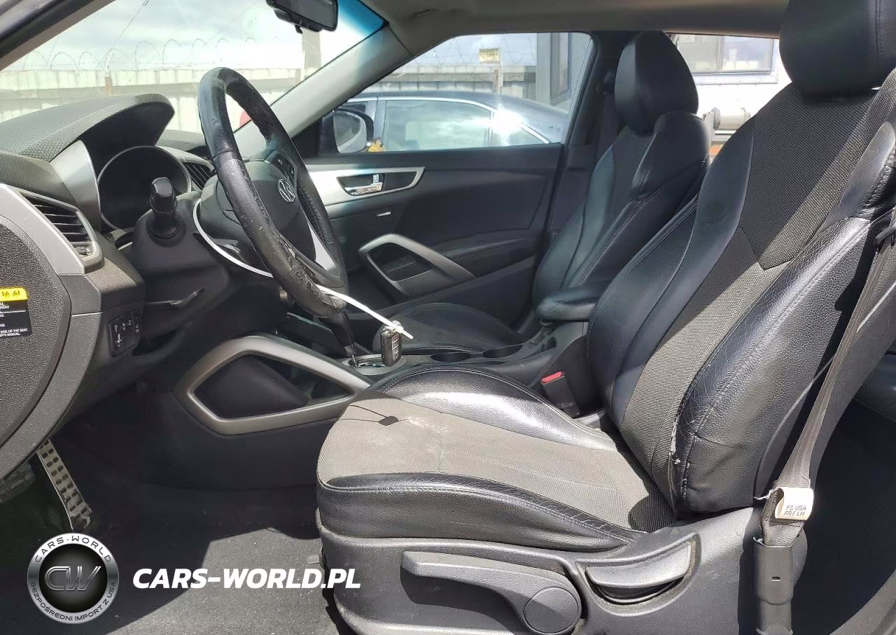 2013 Hyundai Veloster Base VIN:KMHTC6AD4DU101111 - 7