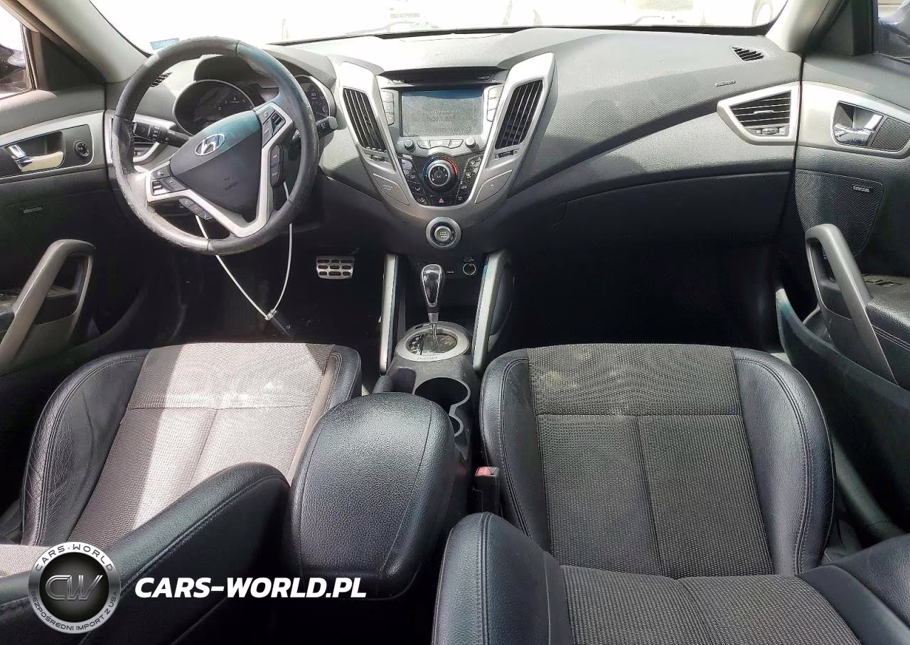 2013 Hyundai Veloster Base VIN:KMHTC6AD4DU101111 - 8