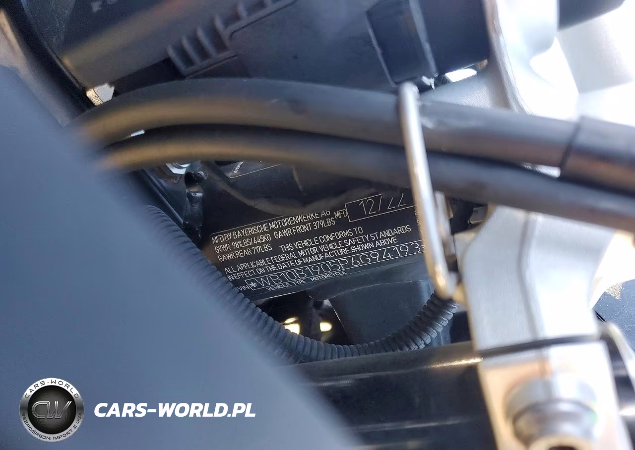 2023 BMW F 850 Gs VIN:WB10B1905P6G94193 - 9