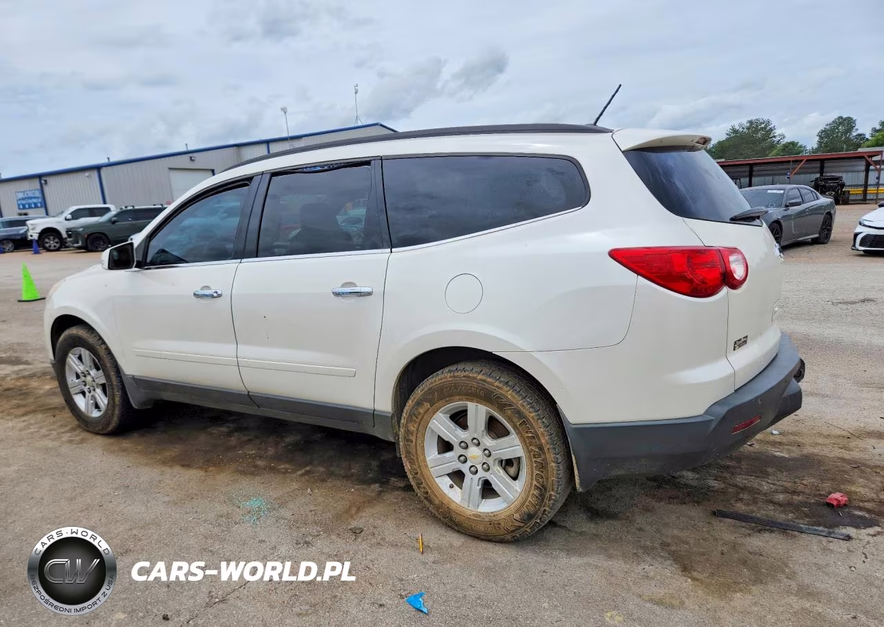 2012 Chevrolet Traverse Lt VIN:1GNKRJED2CJ139276 - 2
