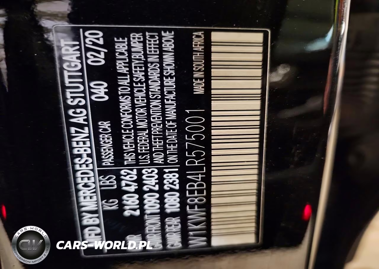 2020 Mercedes-Benz C 300 4Matic VIN:W1KWF8EB4LR575001 - 12