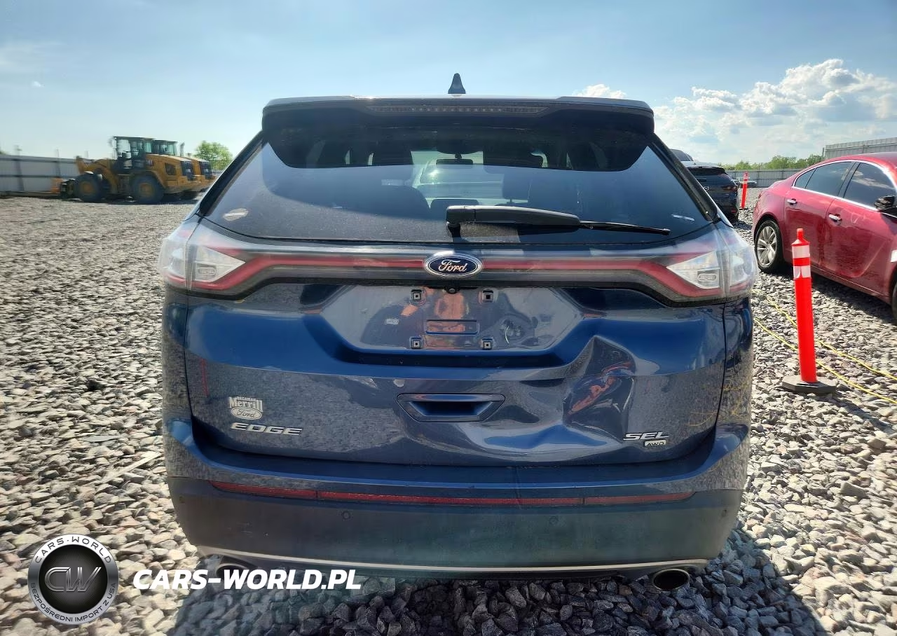 2018 Ford Edge Sel VIN:2FMPK4J81JBB69377 - 6