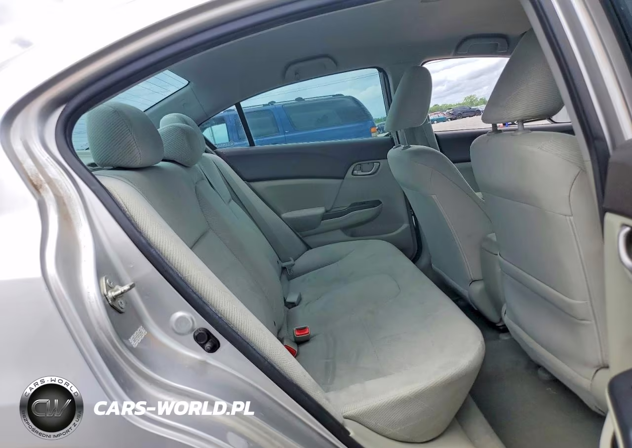 2012 Honda Civic Lx VIN:2HGFB2F52CH328525 - 10