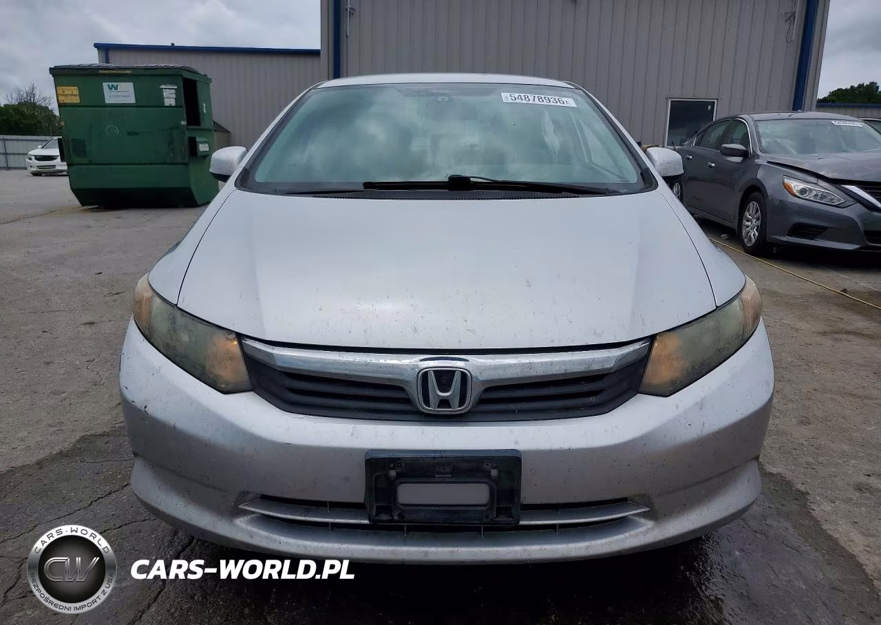 2012 Honda Civic Lx VIN:2HGFB2F52CH328525 - 5