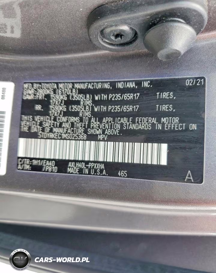 2021 Toyota Sienna Xle VIN:5TDYRKEC1MS025368 - 13