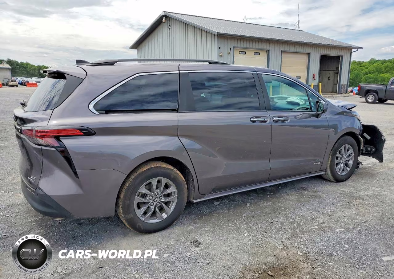 2021 Toyota Sienna Xle VIN:5TDYRKEC1MS025368 - 3
