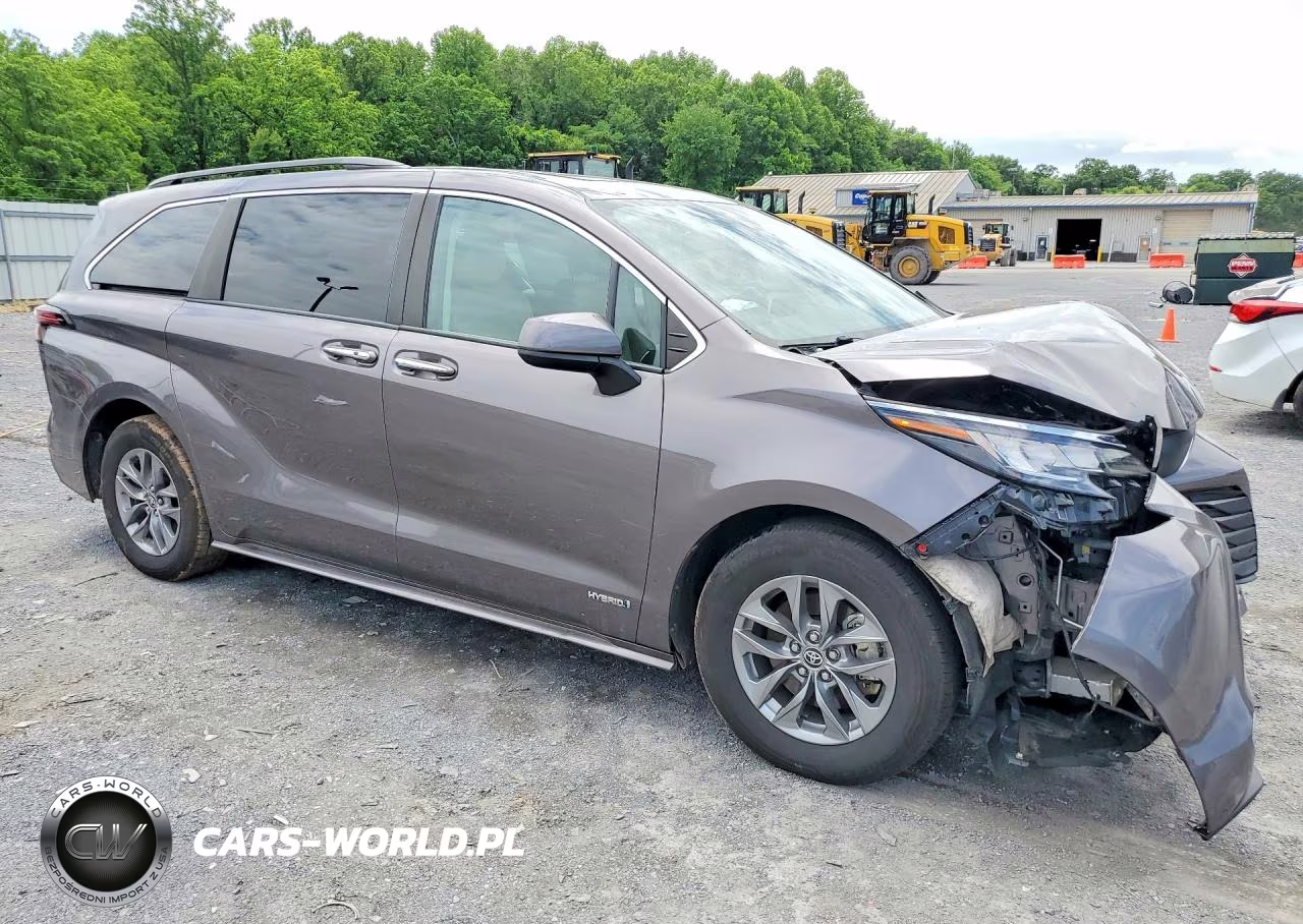 2021 Toyota Sienna Xle VIN:5TDYRKEC1MS025368 - 4