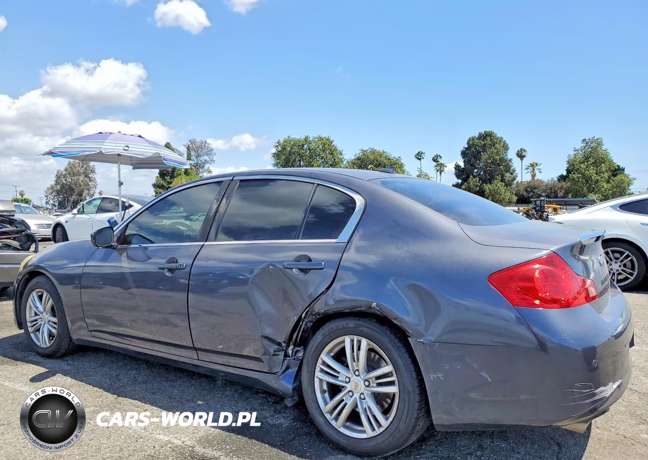 2012 Infiniti G37 Base VIN:JN1CV6AP5CM932160 - 2