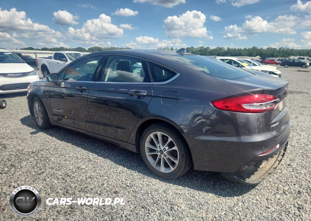 2019 Ford Fusion Se VIN:3FA6P0LU1KR133265 - 2