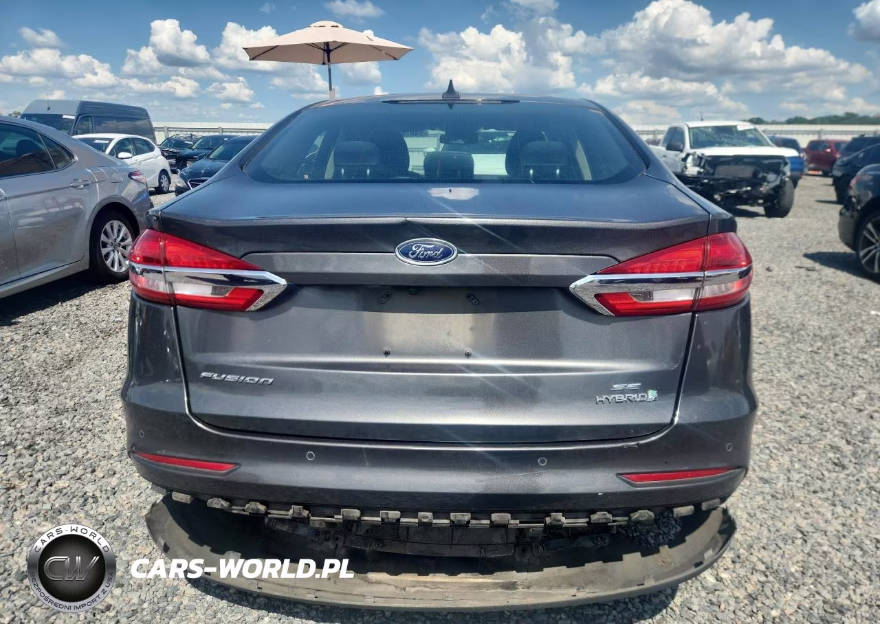 2019 Ford Fusion Se VIN:3FA6P0LU1KR133265 - 6