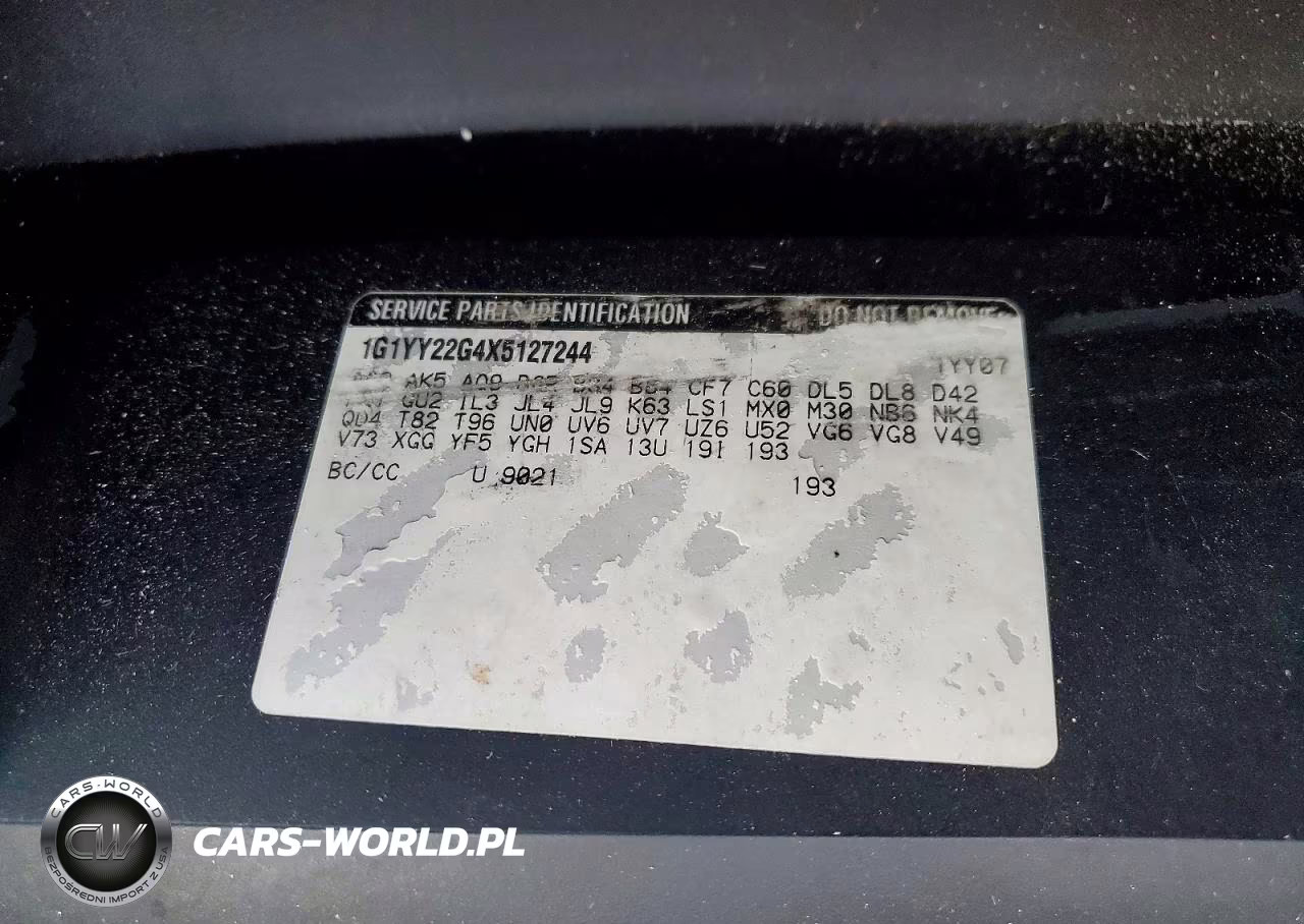 1999 Chevrolet Corvette VIN:1G1YY22G4X5127244 - 13