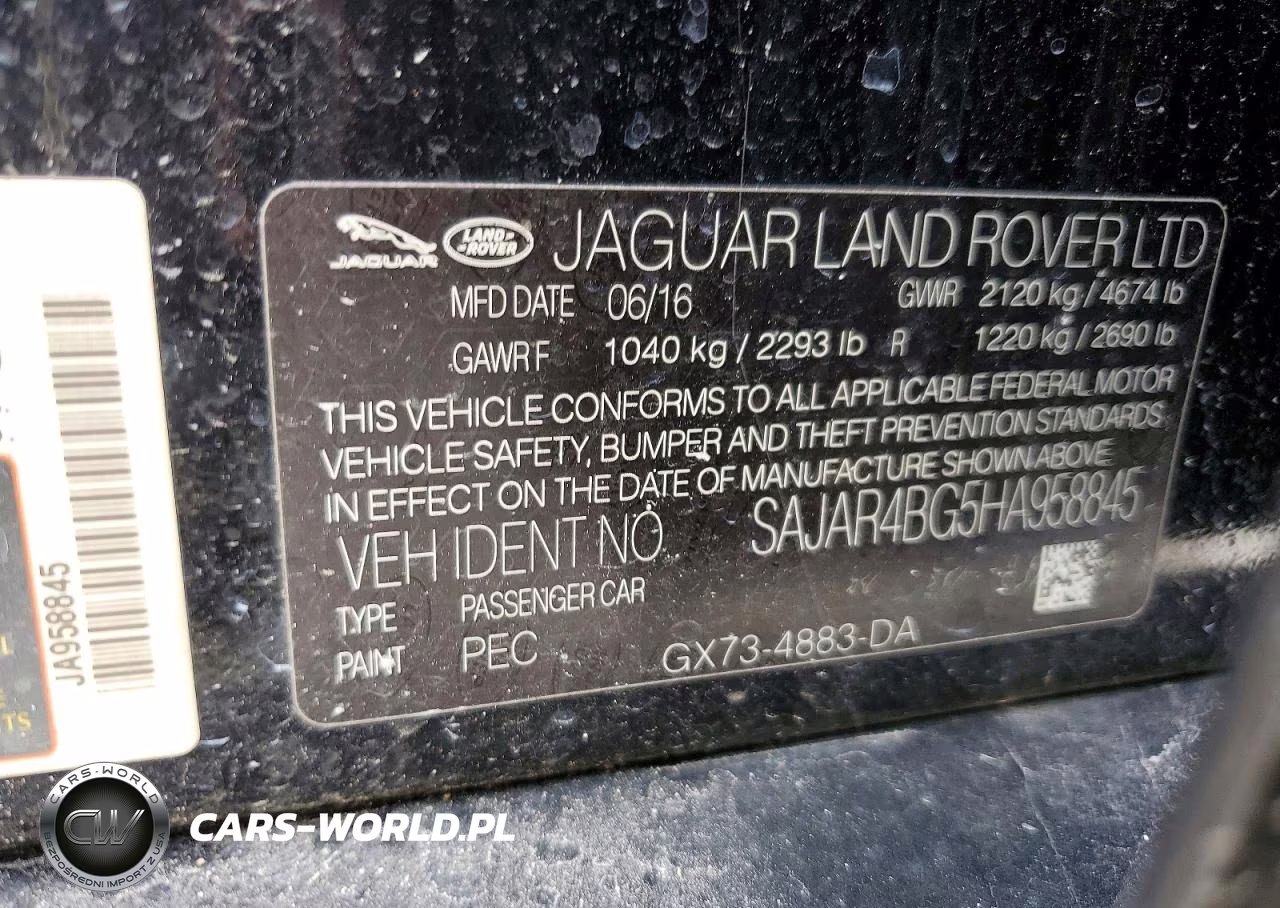 2017 Jaguar Xe VIN:SAJAR4BG5HA958845 - 12