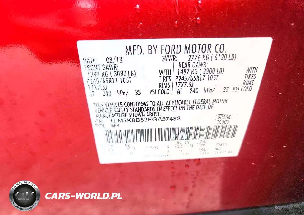 2014 Ford Explorer VIN:1FM5K8B83EGA57482 - 13