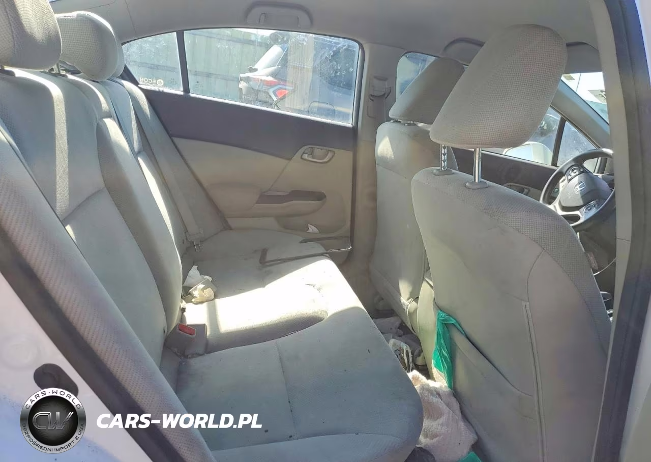 2012 Honda Civic Lx VIN:2HGFB2F5XCH326635 - 10
