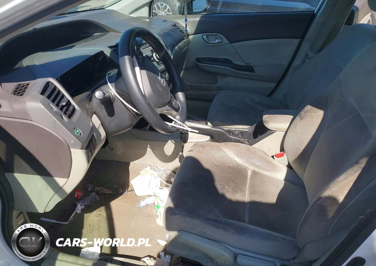 2012 Honda Civic Lx VIN:2HGFB2F5XCH326635 - 7