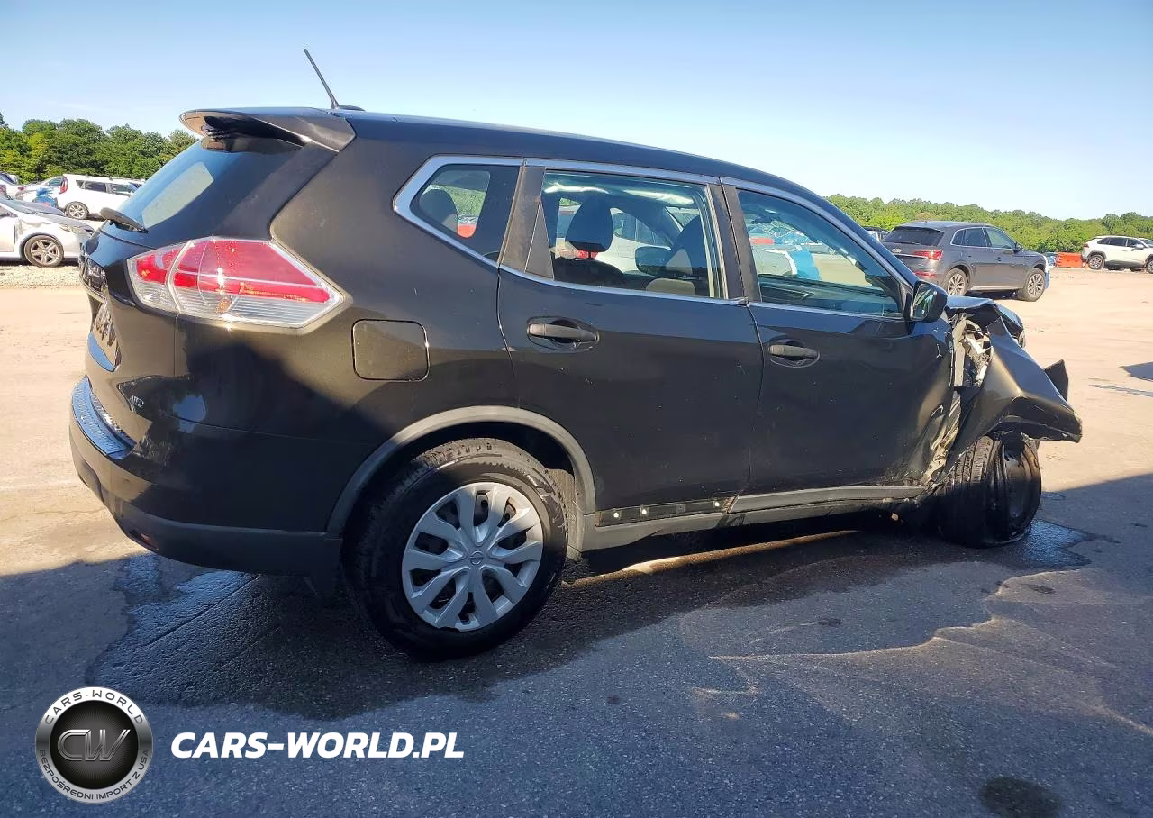 2016 Nissan Rogue S VIN:KNMAT2MV6GP711104 - 3