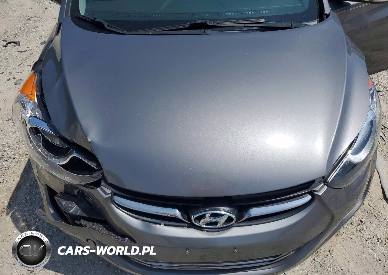 2012 Hyundai Elantra Limited VIN:5NPDH4AE9CH148473 - 11