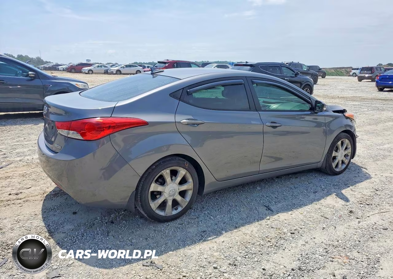 2012 Hyundai Elantra Limited VIN:5NPDH4AE9CH148473 - 3
