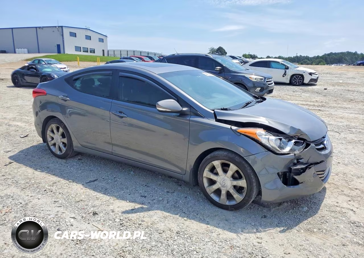 2012 Hyundai Elantra Limited VIN:5NPDH4AE9CH148473 - 4