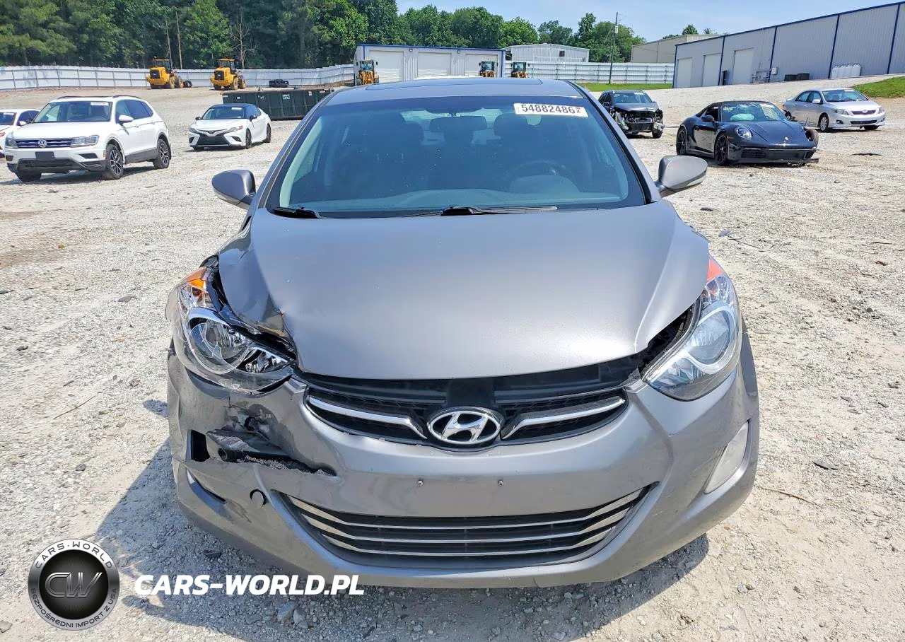 2012 Hyundai Elantra Limited VIN:5NPDH4AE9CH148473 - 5