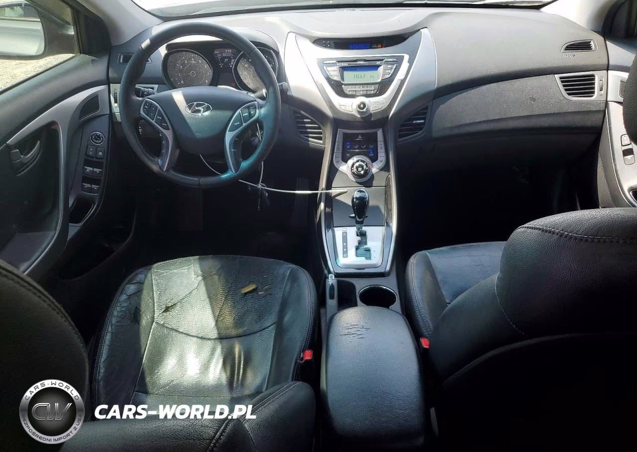 2012 Hyundai Elantra Limited VIN:5NPDH4AE9CH148473 - 8