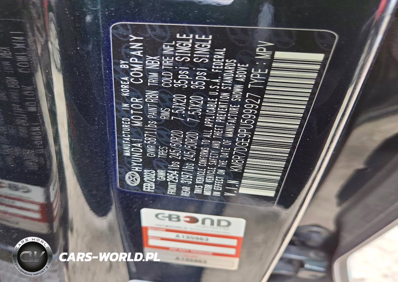 2023 Hyundai Palisade Calligraphy VIN:KM8R7DGE9PU599927 - 13