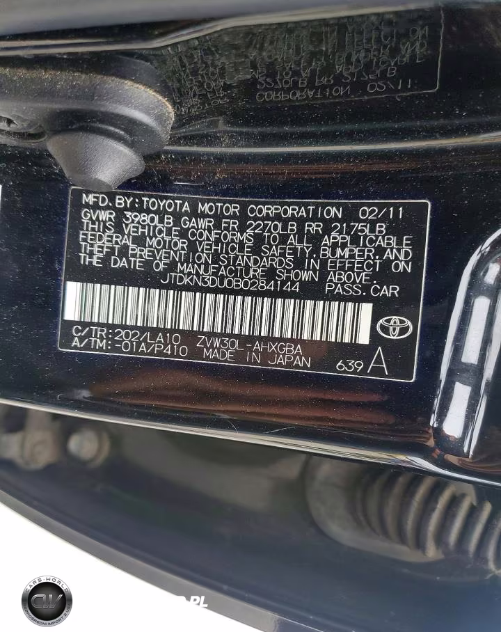 2011 Toyota Prius One VIN:JTDKN3DU0B0284144 - 12