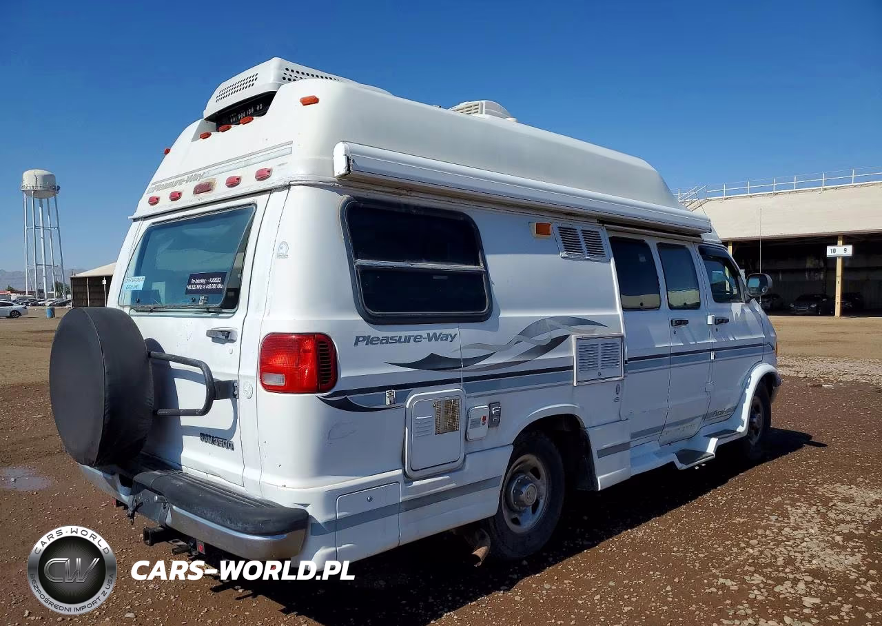 2001 Dodge Ram Van B350 VIN:2B6LB31ZX1K500094 - 3