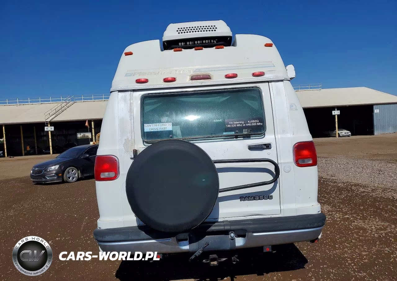 2001 Dodge Ram Van B350 VIN:2B6LB31ZX1K500094 - 6