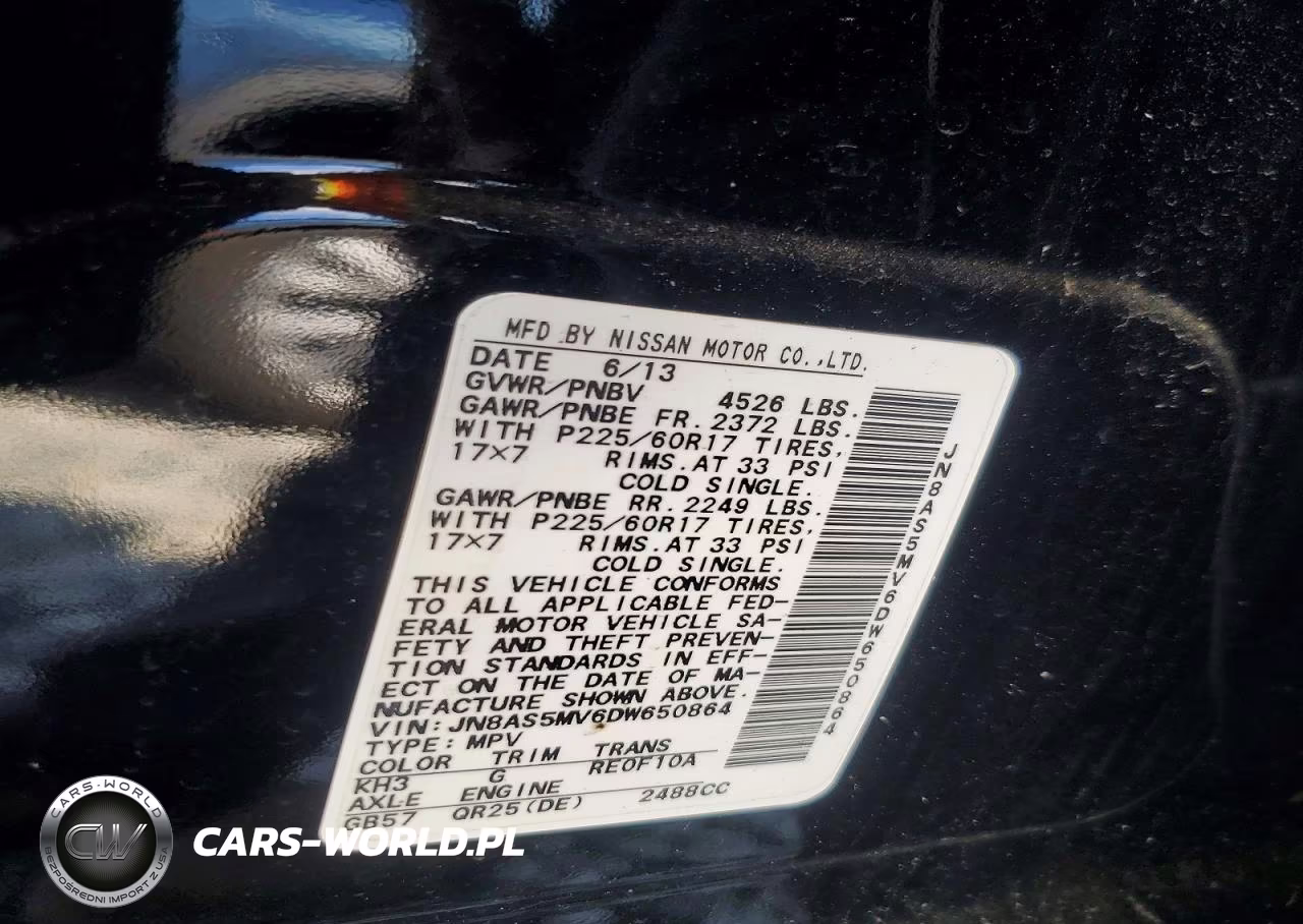 2013 Nissan Rogue S VIN:JN8AS5MV6DW650864 - 13